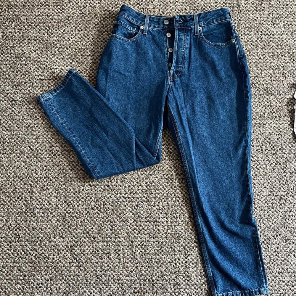 NWT Everlane curvy 90’s cheeky straight Jean